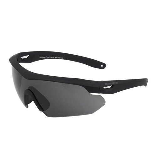 Swiss Eye - Стрілецькі окуляри Nighthawk Pro - чорний - три козирки - 40294