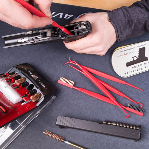 Real Avid - Набір щіток для чищення пістолетів Accu-Grip Picks &amp; Brushes - AVPBS
