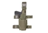 GFC Tactical - Кобура на стегно з магазином - нейлон - оливковий - GFT-29-000235