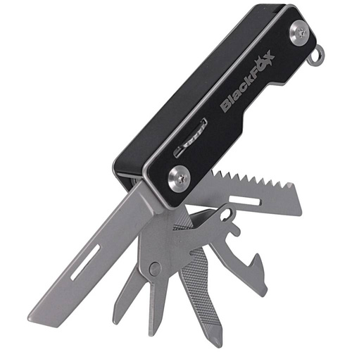 FOX - BlackFox Pocket Boss мультитул - 9 інструментів - чорний - BF-205.