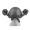 Earmor - Активні засоби захисту слуху M31X-Mark3 MilPro - чорний - M31XMARK3-BK