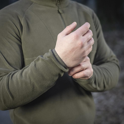 M-Tac - Військовий флісовий кардиган Delta Polartec Raglan - Dark Olive - 70022048.