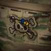 M-Tac - Нашивка Kitty Contour - Вишивка - Жовто-блакитний бант - MultiCam - 51386208