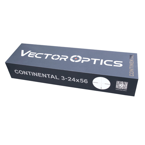 Vector Optics - Приціл Continental x8 3-24 SFP ED - 56 мм - чорний - SCOL-50