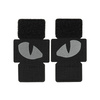 M-Tac - Tiger Eyes Patch - 500D Cordura - Laser Cut - Reflective - Black - 51140299