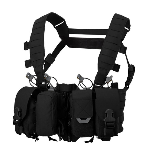 Direct Action - Тактичний жилет Hurricane Hybrid Chest Rig® - Cordura® - чорний - CR-HRCN-CD5-BLK