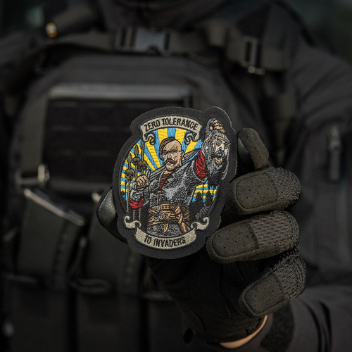 M-Tac - Нашивка Zero Tolerance - Вишивка - Cordura 500D - Yellow/Blue - 51490002