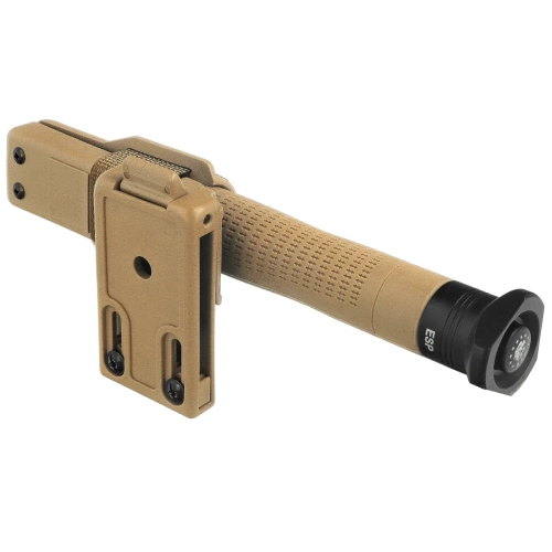 ESP - Загартований ергономічний телескопічний кийок Ergonomic Easy Lock - 18" - чорний/хакі - ExBTT-18HE-KH BHT-54