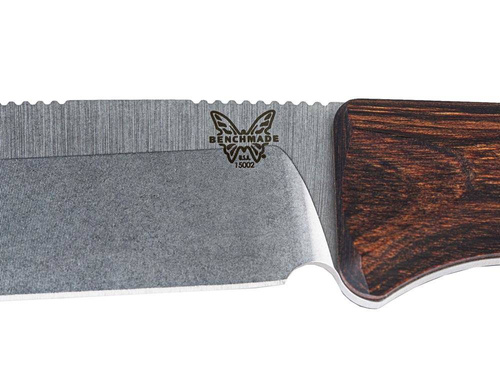 Benchmade - Мисливський ніж Saddle Mountain Skinner - CPM-S30V - Drop Point - Шкіряні піхви - 15002.
