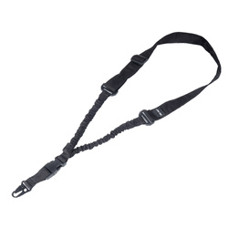Mil-Tec - Підвіска для тактичної зброї Basic Bungee 1-точкова - чорна - 16184002