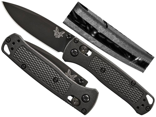 Benchmade - Складаний ніж Mini Bugout - AXIS® Lock - S30V - Чорний - 533BK-2. 