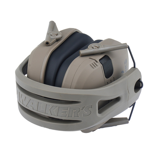 Walker's - Активні навушники Razor Slim Tacti-Grip - Flat Dark Earth - GWP-RSEMRH-MFDE