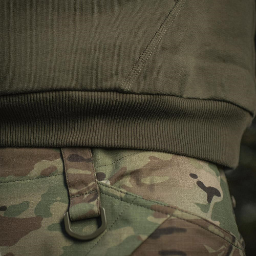 M-Tac - Жорсткий бавовняний реглан з капюшоном - Dark Olive - 51388048 - 