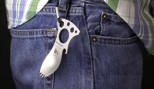 CRKT - Eat'N Tool Bead Blast Essential - CR9100C