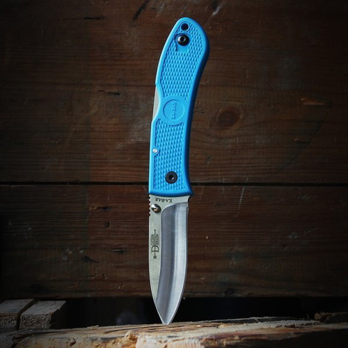Ka-Bar 4062BL - складний мисливський ніж Dozier - синій