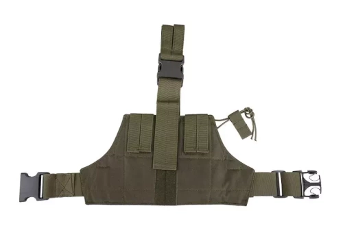 GFC Tactical - Панель на стегно - MOLLE - Нейлон - Оливковий - GFT-19-009686