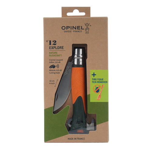 Opinel - N°12 Explore складний ніж - помаранчевий - 002454