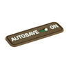 M-Tac - Нашивка Autosave PVC - 3D - Coyote - 51116705