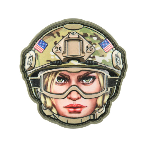 M-Tac - Emoji USA Girl Patch №3 - PVC 3D - Camo - 51354005 - Інше