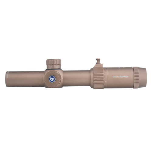 Векторна оптика - Forester 1-5x24 - 30 мм - Друга фокусна площина - FDE - SCOC-32