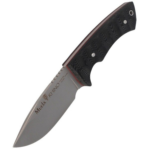 Muela - Nóż Full Tang 3D Black Micarta 100 мм - RHINO-10SV.M