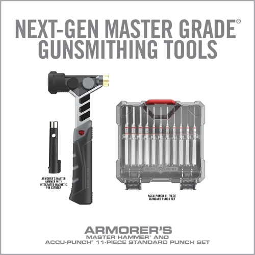 Real Avid - Набір інструментів Armorer’s Master Hammer and Accu-Punch Standard Pin Punch Set - AVAMHAPS