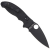 Складаний ніж Spyderco - Manix™ 2 G-10 Black / Black Blade - C101GPBBK2.