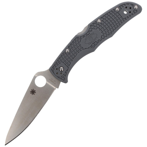 Складаний ніж Spyderco - Endura® 4 FRN Flat Ground Gray - C10FPGY