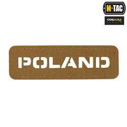 M-Tac - Нашивка Польща 25х80 - Laser Cut - Coyote - 51001005