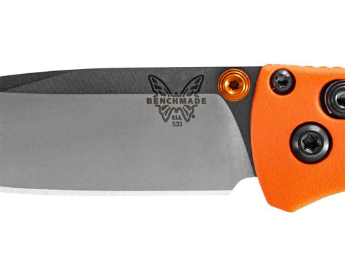 Benchmade - Складаний ніж Mini Bugout - AXIS® Lock - S30V - помаранчевий - 533