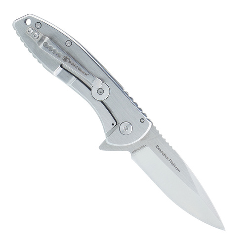 Smith&Wesson - Складаний ніж Executive Platinum - сріблястий - 1208415