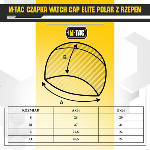 M-Tac - Зимова шапка Watch Cap Elite - фліс - чорна - 40002002.