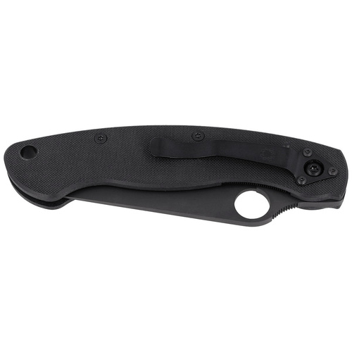 Складаний ніж Spyderco - Military™ Model G-10 Black / Black Blade - C36GPBK.