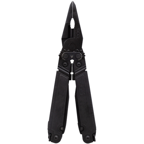 SOG - Мультитул PowerAccess PA3002-CP - нержавіюча сталь - 21 інструмент + набір насадок - чорний - PA3002-CP