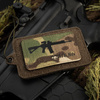 M-Tac - Нарукавна нашивка AR-15 223/5.56 Laser Cut - Multicam/Black - 51111802 - 51111802