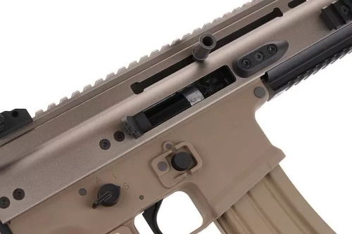 WE - Репліка карабіна AEG SCAR-L MK16 MOD 0 - Tan - WET-01-005926