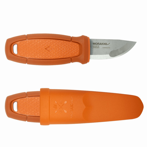 Morakniv - Туристичний ніж Eldris Neck Knife - Нержавіюча сталь - помаранчевий - NZ-ELN-SS-95