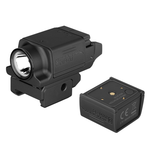 Olight - Пістолетний ліхтар PL Mini 3 Valkyrie - 600 лм - Picatinny - Чорний - PL Mini 3 Valkyrie Black