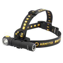 Armytek - Налобний ліхтар Wizard C2 Pro Max LR - Магнітний зарядний пристрій - 4150 лм - 21700 - Чорний - F06702C
