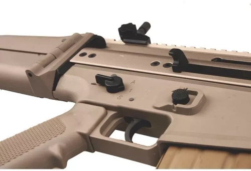 WE - Газова копія штурмової гвинтівки MK16 MOD 0 Open Bolt - Dark Earth - WET-02-001803
