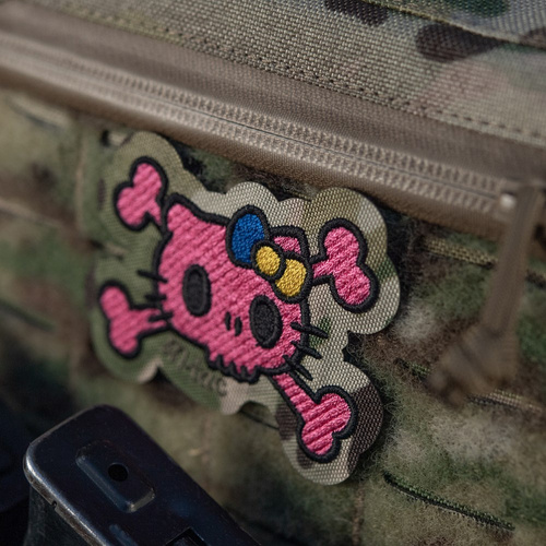 M-Tac - Нашивка Kitty Pink - Вишивка - Жовто-блакитний бант - MultiCam - 51393008