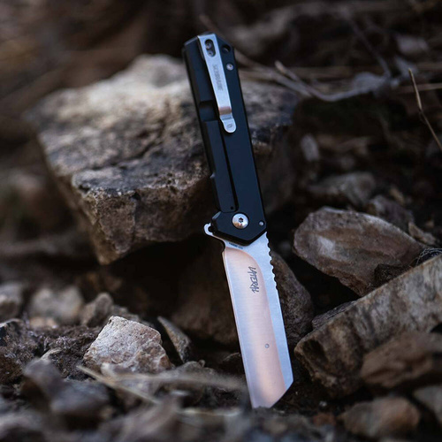 Schrade - Бічний складаний ніж EDC - AUS-8 - темно-зелений - 1159291