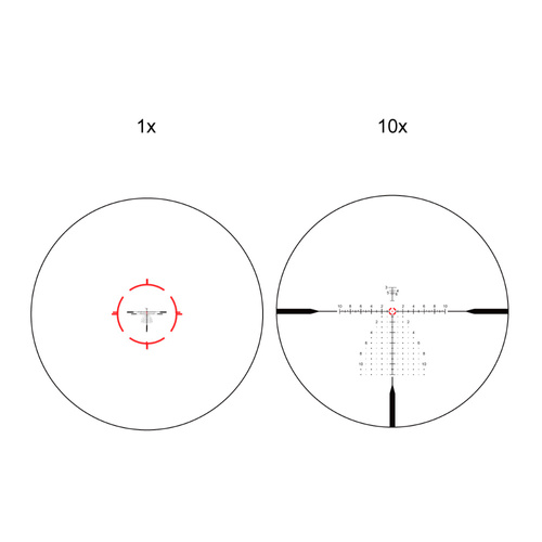 Vector Optics - оптичний приціл Continental x10 1-10x28 - FFP - VET-RAR 2 - Чорний - SCFF-62