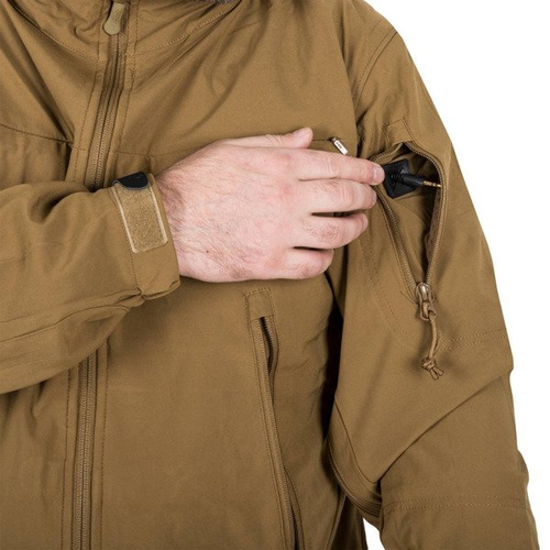 Helikon - Куртка Cougar® QSA™ + HID™ - Soft Shell Windblocker - Чорний- KU-CGR-SM-01