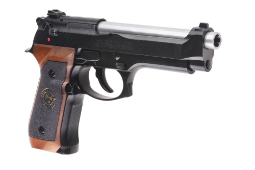 WE - Репліка пістолета ASG Samurai Edge Standard V.2 M9 Full Auto - чорний - WET-02-017094