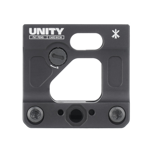 Unity Tactical - кріплення FAST Micro Footprint - Picatinny - алюмінієве - Чорний - FST-MICB