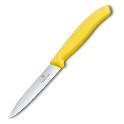 Victorinox - Швейцарський класичний кухонний ніж - гладкий - жовтий - 6.7706.L118