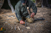 Helikon - Футболка Woodsman - Taiga Green / Coyote - KO-WDN-DC-1109A