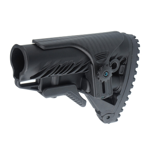 FAB Defense - Колба GLR-16 CP для M16/M4/AR15 Колба GLR-16 CP - Mil-Spec / Commercial - Полімер - Чорний - FX-GLR16CP