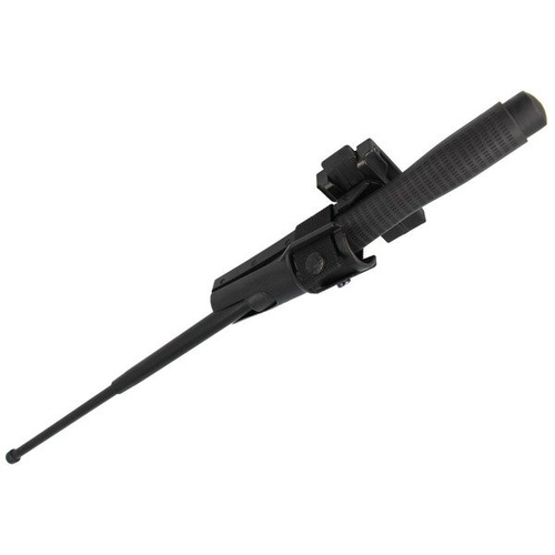 ESP - Hartowana pałka teleskopowa z kaburą - 26'' - Rękojeść ergonomiczna - Czarny - EXB-26HE BLK BH-55